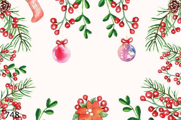 Christmas Watercolor Leaf Flower Back748: A Designer’s Real-World Review