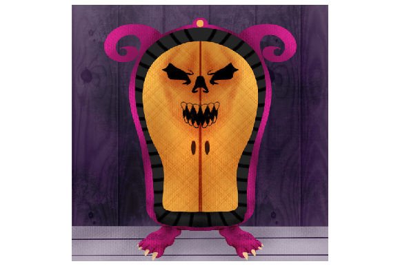 Closet Monster: Watercolor Design for Fairy Tale Branding