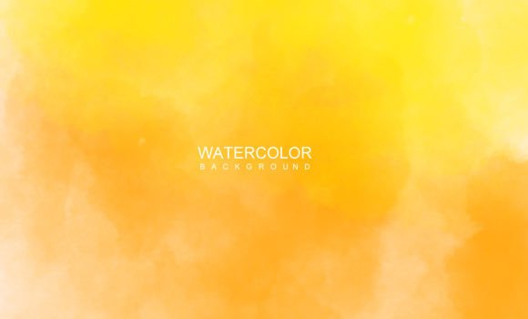 Orange Yellow Watercolor Background for Editorial Design