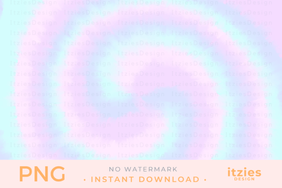 Pastel Rainbow Watercolor Tie Dye Background
