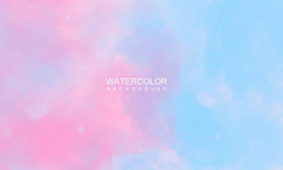 Pink Blue Watercolor Background for Content Publishers and Blog Designers