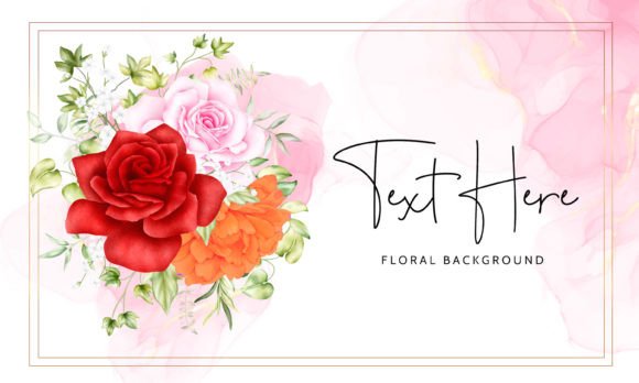 Watercolor Blooming Flower Background Review