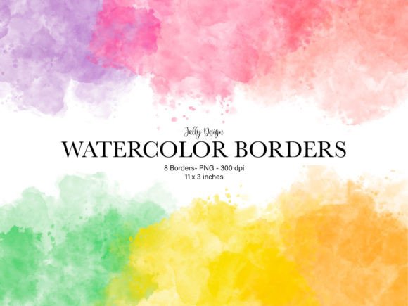 Watercolor Textures Border Collection Review
